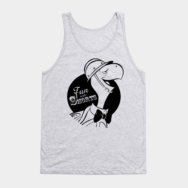 Bert the Turtle Tank Top by JoshWay